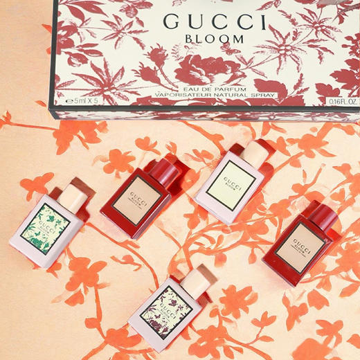 【限定福利】Gucci/古驰花悦系列香水小样礼盒（5ml*5瓶）（下单后72h发货） 商品图2