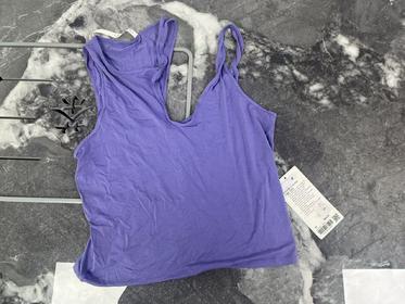 瑕疵Lululemon Shoulder Cut-Out 女士排汗微弹速干修身瑜伽背心