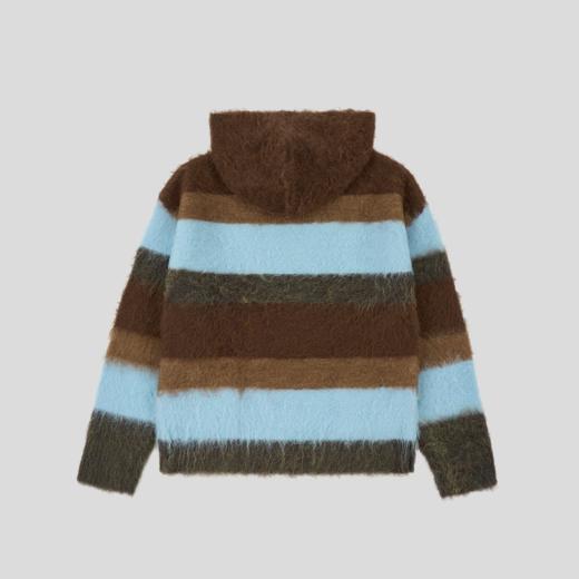 GOODBAI GOODEES 条纹彩色连帽毛衣 商品图4