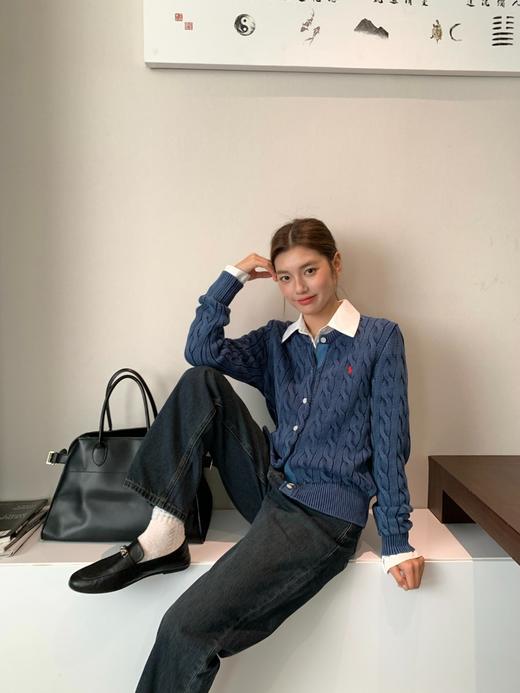 Ralph Laure*n拉夫劳*伦麻花开衫 商品图9