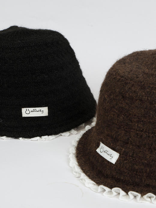 日系简约质感莫瑞系蕾丝边渔夫帽-纪念日百货门店同款166693206 商品图0