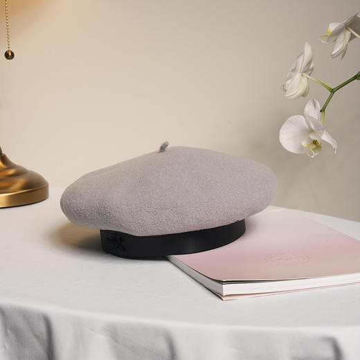 北京仓｜LAULHERE-BASQUE NUAGE-冰川灰-贝雷帽［法国设计师］ 商品图7