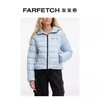 贝壳三 胶印字母蓬松保暖连帽棉服女轻便宽松绗缝棉衣C111201 商品缩略图6