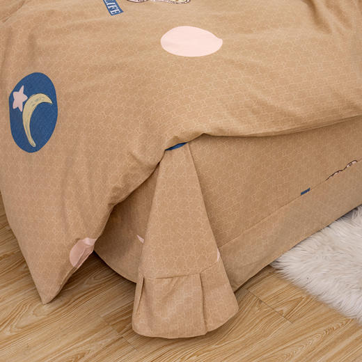 优选丨【全棉加厚磨毛四件套】西域楼兰100%全棉四件套 采用高支高密纯棉材质 柔软亲肤 吸湿透气 带来极致睡眠体验 商品图11