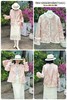 74MJ72390#奢美中式婉约粉夹棉服 商品缩略图0
