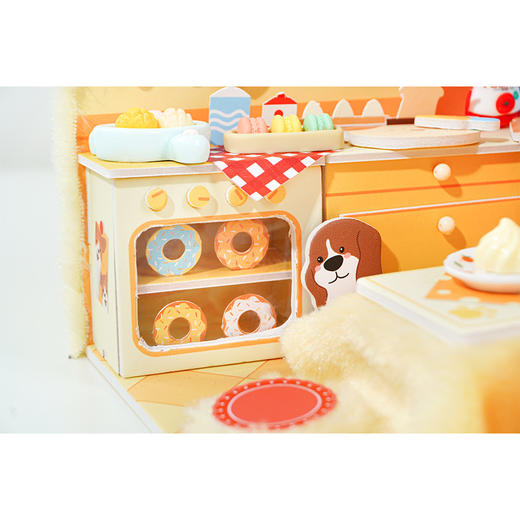 DIY手作毛绒小屋狗狗烘焙屋玩具-纪念日百货门店同款167193676 商品图4