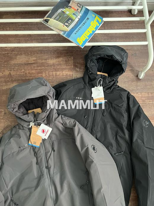 大象黑标系列限定款防风防水科技面料男士棉衣 商品图3