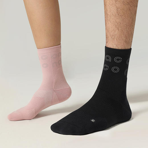 原创单品 ｜ 跑步进阶中筒袜 跑步马拉松 运动袜  柔软毛巾底 无骨袜头 夜跑反光 商品图2