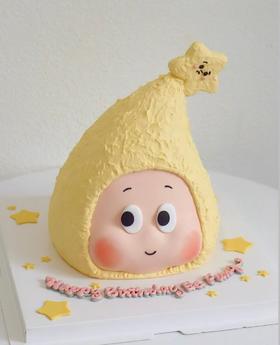 星星人蛋糕▸接单制作 ▸ 下单30分钟后不可退换哦