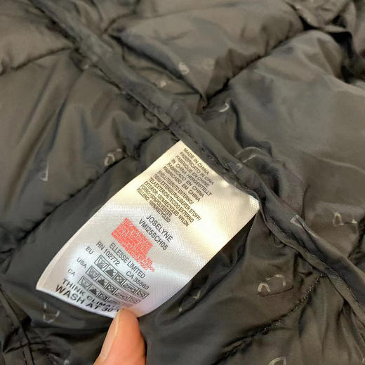 纯元！好货！出口订单余！ellesse中长款连帽棉衣！ 商品图11