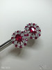 红宝石钻石耳钉，3.12ct/3.06ct【5061611】具体价格微信咨询 商品缩略图1