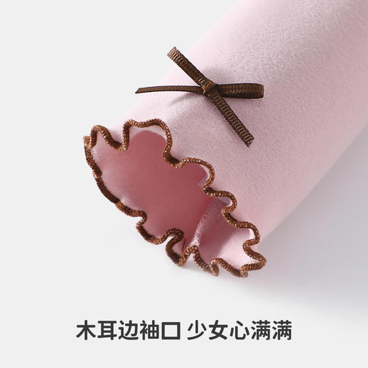 【双面磨毛】【80-130】俞兆林女童冬款打底衫长袖保暖T恤 商品图12