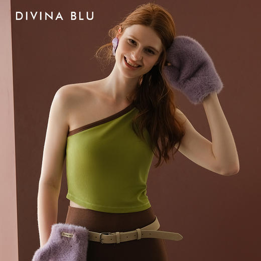 DIVINA BLU 迪唯纳多巴胺米兰貂手套（售后说明：收货15天内支持调换货） 商品图2