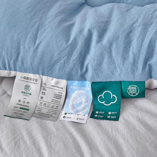 优选丨【赠4斤被子 再加赠四件套(花色随机)】西域楼兰有氧空气棉云朵被 200*230 6斤/8斤 商品图14