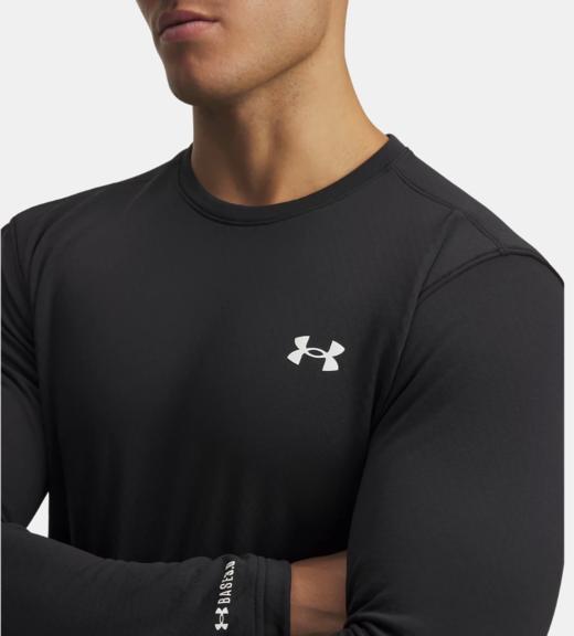 【Coldgear打底系列】安德玛男子UA Base 3.0圆领长袖紧身衣6005297-001 商品图2