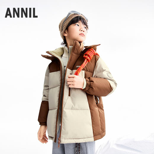 【实体店同款】男童短款羽绒服冬季新款安奈儿童装AB545363 商品图1
