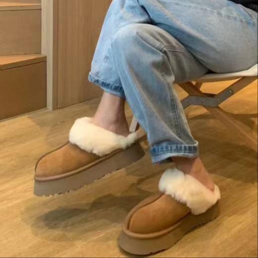 你好桑坡【桑坡村出品 皮毛一体】男女款勃肯鞋/半拖/雪地靴 商品图9