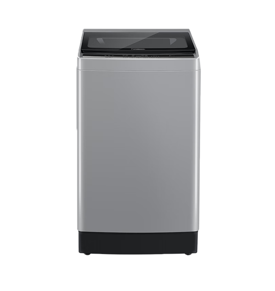 松下 洗衣机 XQB100-K2AC 10KG 波轮 定频 一级能效 LED显示 玻璃盖板 下排水 全自动 石墨灰