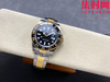 劳力士EWE格林尼治型系列 皮蛋圈 间金格林尼治GMT 3186机 五珠带 男士腕表 商品缩略图4