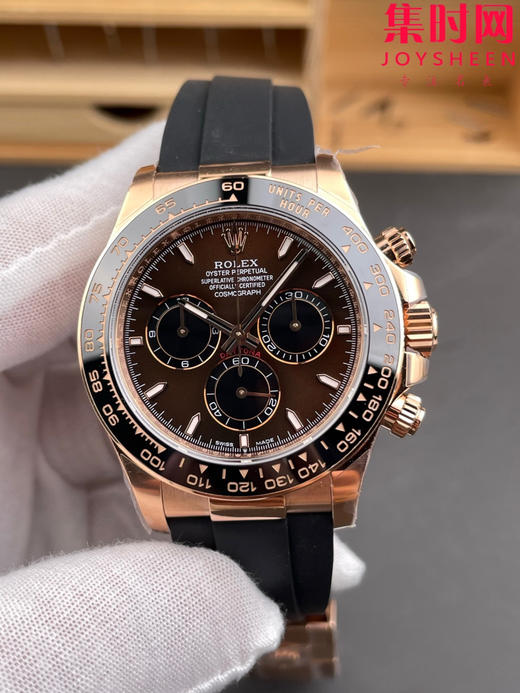 劳力士宇宙计型 EWE新款包边迪通拿计时系列 咖啡盘 4131机 男士腕表 商品图2