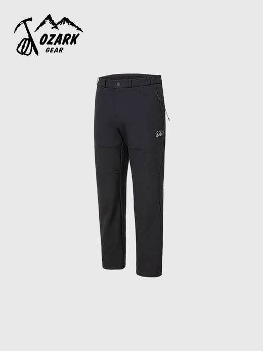 OZARK奥索卡男款微拉绒软壳裤OAGMT533006 商品图0