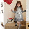 littletime女童连衣裙2025秋冬新款儿童韩版亮片蝴蝶结公主裙 商品缩略图1