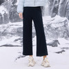 半身缘女裤 秋冬时尚舒适柔软保暖百搭显瘦休闲裤254102U30320076 商品缩略图6