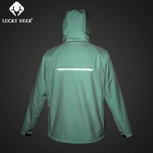 LUCKYDEER/幸运鹿情侣款山系防风防泼水旅行运动软壳外套 商品图6