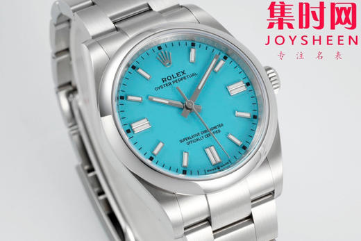 劳力士EWE蚝式恒动型36mm系列 蒂芙尼蓝 3230机 板带 男士腕表 小手腕福音 商品图1