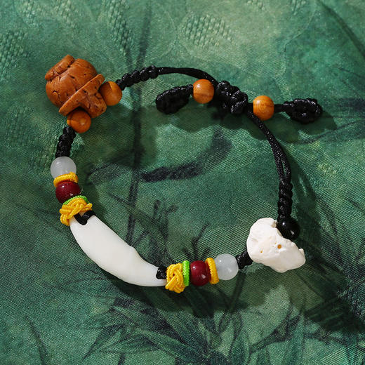 【祈愿吉品】黑狗牙宝宝手绳 商品图4