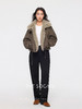 THESOONG|重工纯棉立裁90白鹅绒山羊绒翻领羽绒服HWYRF8045 商品缩略图4
