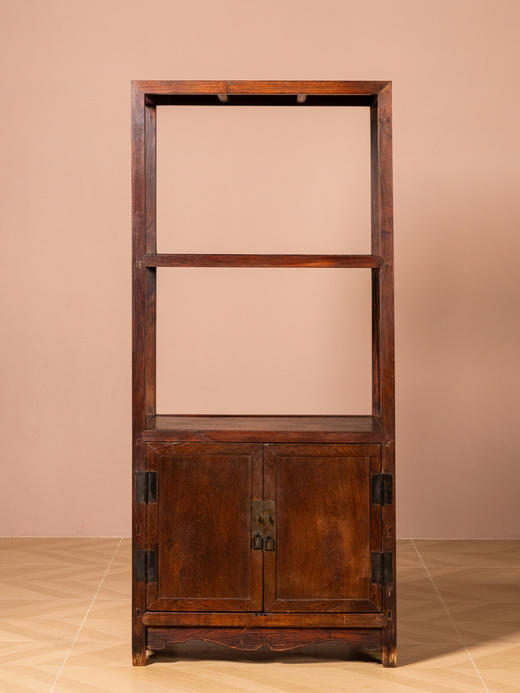 清早期 黄花梨双层亮格书架 商品图2