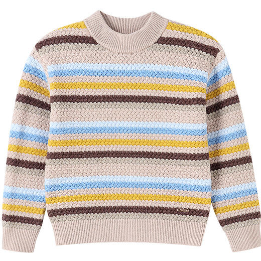 【实体店同款】男女童中领针织衫冬季新款安奈儿童装AM544060 商品图6