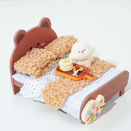 DIY手作毛绒小屋泰迪熊的卧室玩具-纪念日百货门店同款167193668 商品图4