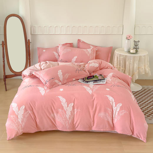 优选丨【全棉加厚磨毛四件套】西域楼兰100%全棉四件套 采用高支高密纯棉材质 柔软亲肤 吸湿透气 带来极致睡眠体验 商品图5