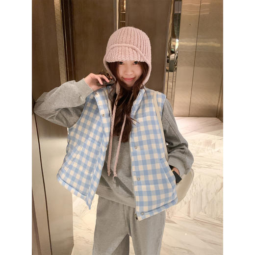 【149元任选2件】现货！灰色无帽圆领卫衣（加绒）or  灰色裤子（加绒） 商品图4