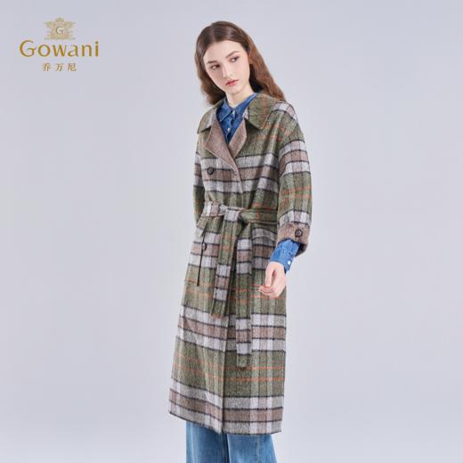 乔万尼新款秋冬韩系大衣中长款毛呢外套EF4A250 商品图1