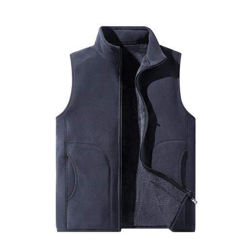 LUCKY DEER/幸运鹿情侣款加厚保暖奥粒绒马甲 商品图4