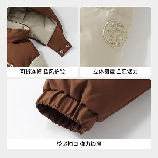 【实体店同款】男童短款羽绒服冬季新款安奈儿童装AB545363 商品图4