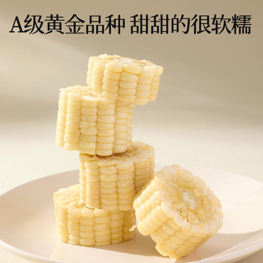 【新品】白甜糯玉米228g*3棒 商品图4