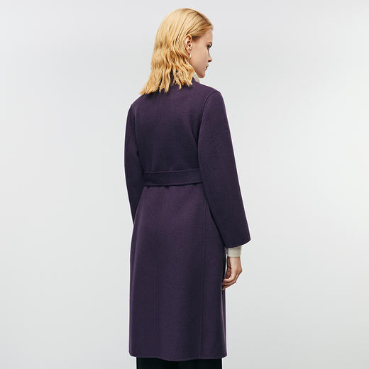 EITIE爱特爱冬季新款修身显瘦通勤高级时尚毛呢大衣8014711 商品图10