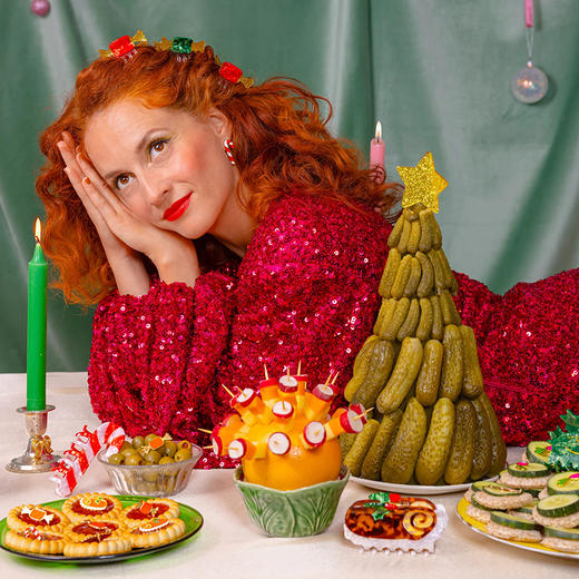 北京仓｜Coucou Suzette-Christmas Log Cake-圣诞树干蛋糕 发抓［法国设计师］ 商品图5