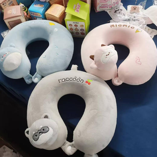 可爱卡通动物U型枕儿童护颈睡觉神器-纪念日百货门店同款167296077 商品图0