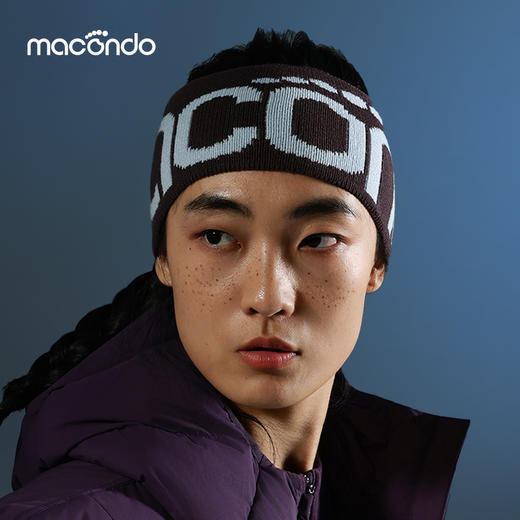 原创单品 ｜ 马孔多秋冬经典跑步发带 保暖 透湿止汗 轻贴不勒 护耳护头 商品图0