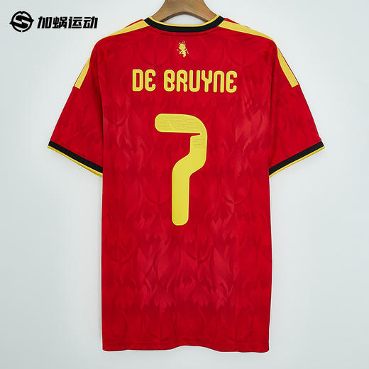 SFS阿迪达斯2026世界杯比利时主场球迷版球衣短袖足球服男 JM8381 商品图1