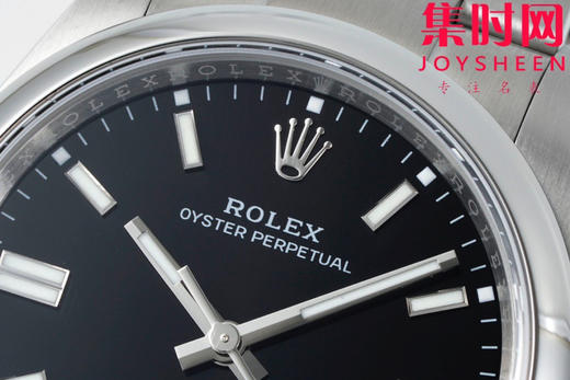 劳力士EWE蚝式恒动型36mm系列 黑色盘 3230机 板带 男士腕表 小手腕福音 商品图3