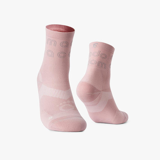 原创单品 ｜ 跑步进阶中筒袜 跑步马拉松 运动袜  柔软毛巾底 无骨袜头 夜跑反光 商品图4