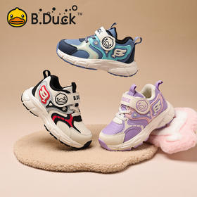 B.Duck小黄鸭童鞋冬季加绒保暖运动鞋26-32码 B5686841