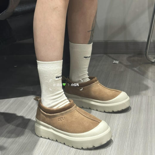 油叽叽 女士加绒低帮塔斯曼雪地靴10.25 商品图5