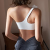 跃牌【菲芬之想】系列新款时尚欧美纯色性感单肩分体女士立体花瑜伽服文胸健身衣7703 商品缩略图1